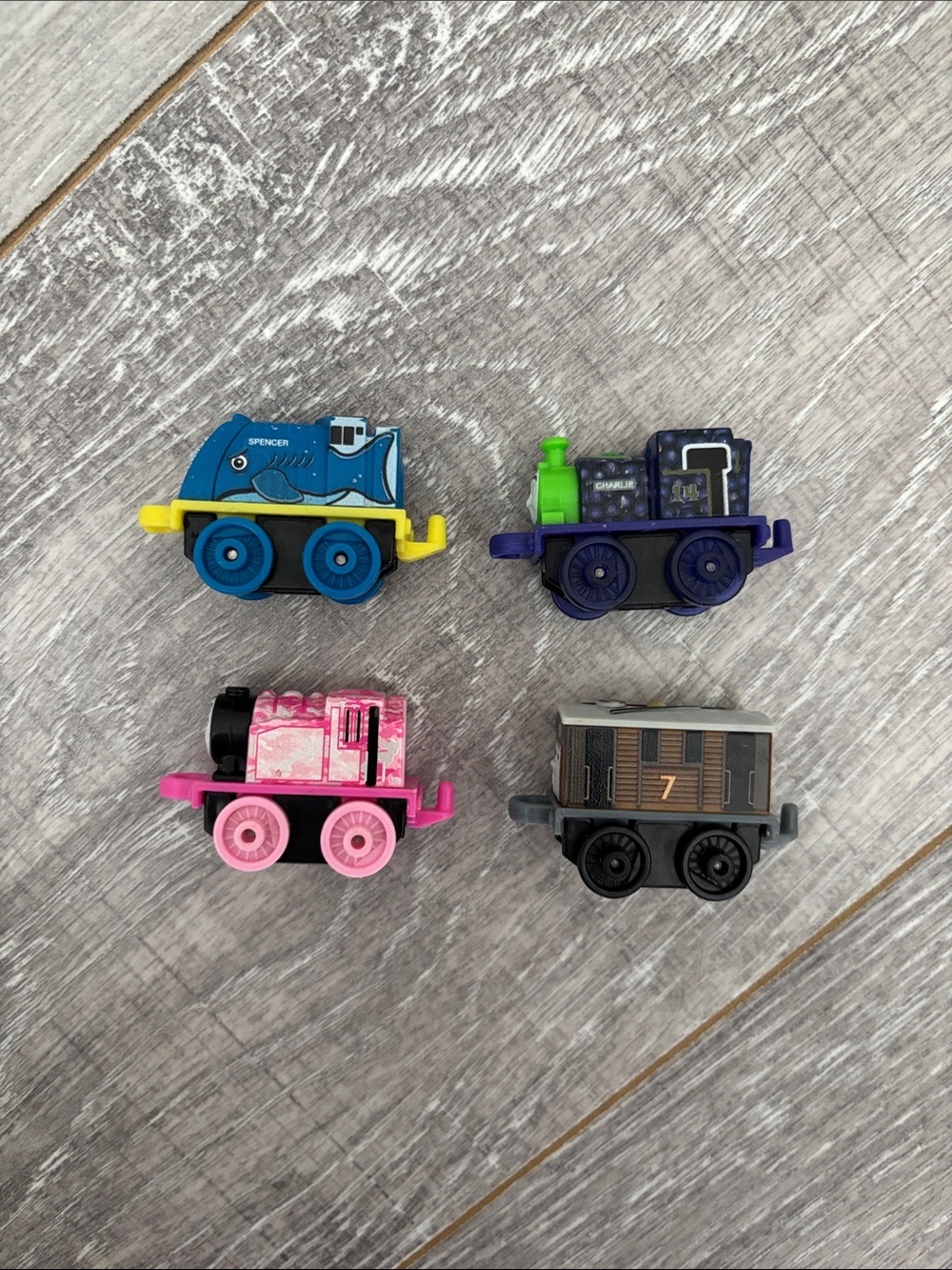 Lot of Thomas & Friends Minis - Charlie Rosie Spencer Toby